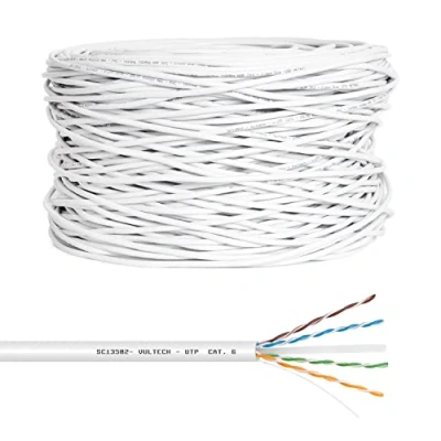 Afbeelding van VulTech SC13502 305 Écheveau Lan Catégorie 6 UTP Mètres 23AWG Bobine réseau Ethernet 305m Cat6