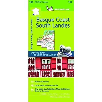 Afbeelding van Basque Coast Map Zoom 133