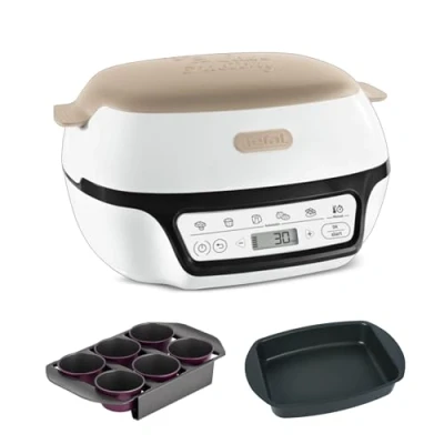 Afbeelding van Apparaat voor cupcakes en madeleines Tefal Wit