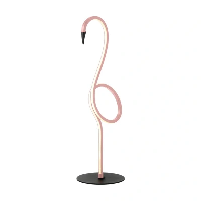 Afbeelding van Elstead Lighting LED Tafellamp Flamingo 6W 3000K 420Lm 830 Pink