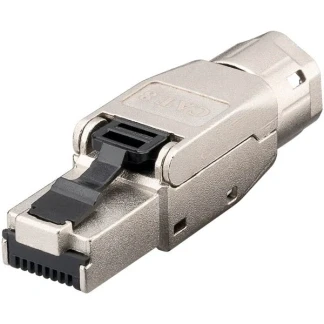 Afbeelding van RJ45 connector Cat8 STP (Voor stugge en soepele kern, Field plug)