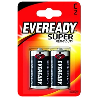 Afbeelding van Energizer Eveready Super Heavy Duty C Batterijen 2 stuks