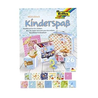 Afbeelding van FOLIA papierblok kindermotieven