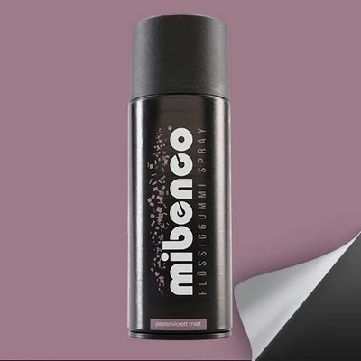 Afbeelding van Mibenco 71424009 Lak paars, Mat spuitbus 400ml Flüssiggummi spray