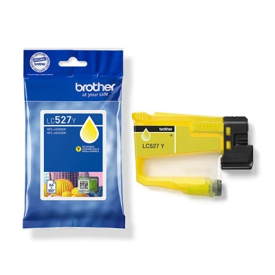 Image de Cartouche d&#039;encre Brother LC527Y Jaune
