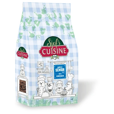 Afbeelding van Yamipets Sjef&#039;s Cuisine Senior Maxi Kip Hondenvoer 3 kg