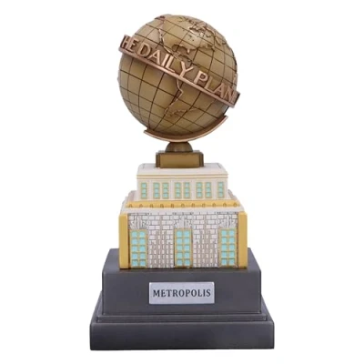 Afbeelding van Nemesis Now DC The Daily Planet decoratie 22 cm, hars, officieel gelicentieerd product, Superman Tower, Comics woondecoratie, gegoten van de beste