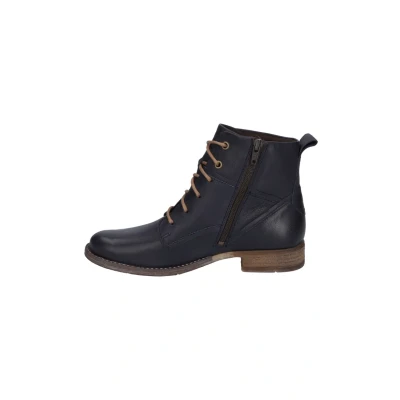 Afbeelding van Josef Seibel Sienna Veterboots, Dames, Maat: 39, Ocean Leer