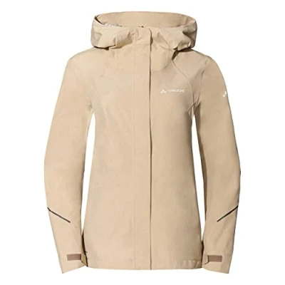 Afbeelding van Vaude WOMEN&#039;S Yaras Jacket V Regenjas, Dames, Maat: 36, Beige