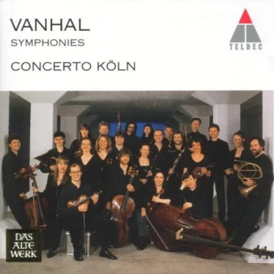Afbeelding van Vanhal: Symphonies / Concerto Koln