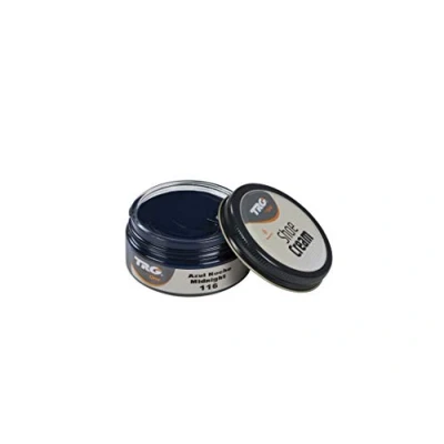 Afbeelding van TRG schoencrème met bijenwas midnight blauw 50 ml