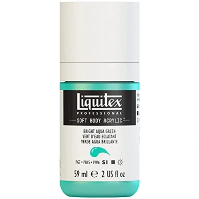 Afbeelding van Liquitex Professional Soft Body Acrylfles, 56,7 g, helder turquoise groen 0