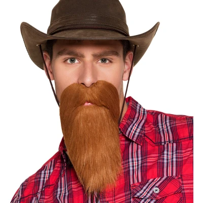 Afbeelding van Boland Baard Cowboy Volwassenen Cowboys en Indianen Indiaan