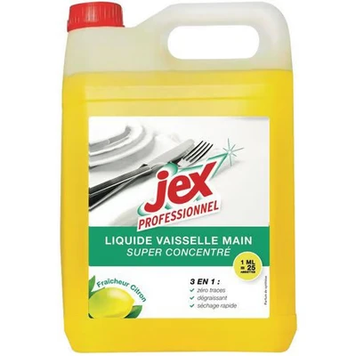 Image de Liquide vaisselle main Jex Professionnel citron Flacon 1 L ou bidon 5