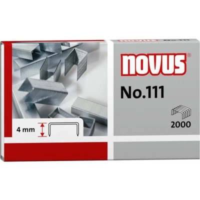 Afbeelding van nietjes Novus No. 111 doos a 2000 stuks