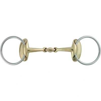 Afbeelding van Stübben Golden Wings Dubbel Gebroken Trens 14,5cm
