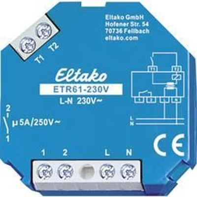 Afbeelding van Eltako ETR61 230V Uitschakelrelais Inbouw (in muur of meubel), muur)