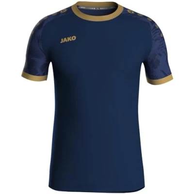 Afbeelding van JAKO Shirt Iconic KM navy/marine/goud XXL
