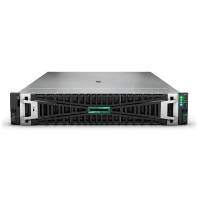 Image de HPE ProLiant DL380 Gen11 Network Choice Serveur Montable sur rack 2U 2 voies 1 x Xeon Silver 4514Y / jusqu&#039;à 3.4 GHz RAM 32 Go SATA/SAS/NVMe hot swap 3.5&quot; baie(s) Aucun disque dur Gigabit Ethernet, 10 Ethernet SE fourni