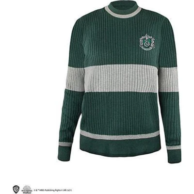 Afbeelding van Cinereplicas Harry Potter Slytherin Quidditch Sweater / Zwadderich Zwerkbal Trui M