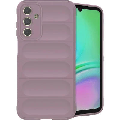 Afbeelding van iMoshion Hoesje Geschikt voor Samsung Galaxy A15 (4G) / (5G) Siliconen EasyGrip Backcover Paars