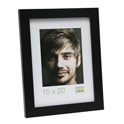 Afbeelding van Deknudt Moderne fotokader in zwart 13x18 S45SK2