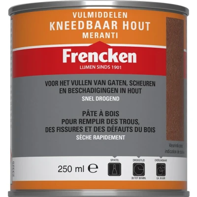 Afbeelding van Frencken kneedbaar hout CL 250 ml meranti / merbau 75444