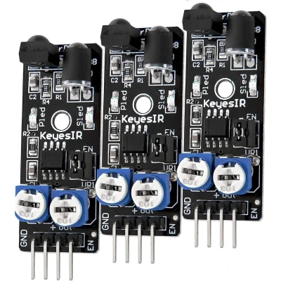 Afbeelding van AZDelivery 3 x KY 032 IR Obstacle Sensor Module compatibel met Arduino Inclusief E Book!