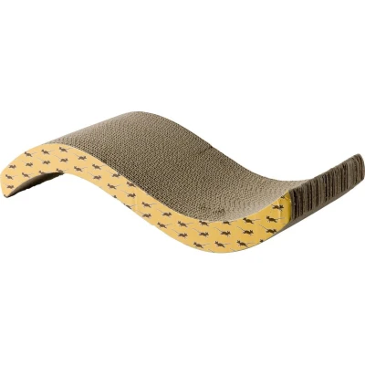 Afbeelding van Adori Kartonnenkrabplank Wave Krabpalen 54x20 cm