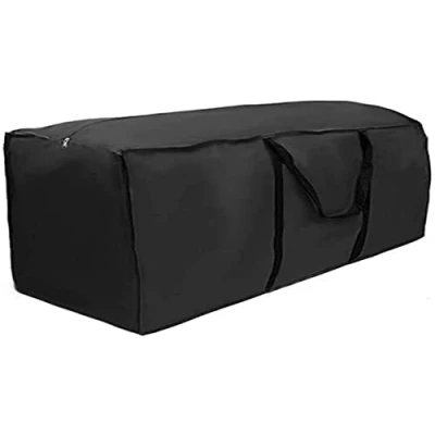 Afbeelding van Beenle Icey Opbergtas voor tuinkussen, 210D Oxford stof, kussenhoezen buiten, waterafstotende draagtas kussens met handvat (173 x 76 51 cm)