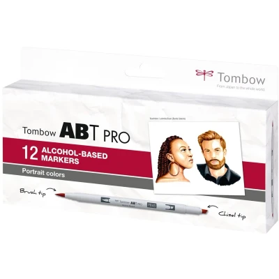 Afbeelding van Tombow ABT Pro markeerstift 12 stuk(s) Multi kleuren