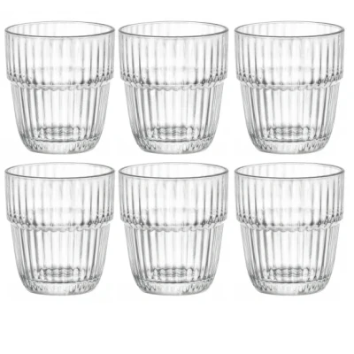 Afbeelding van Bormioli Rocco Cocktailglazen / Whiskey Glazen Waterglazen Barshine 305 ml 6 Stuks