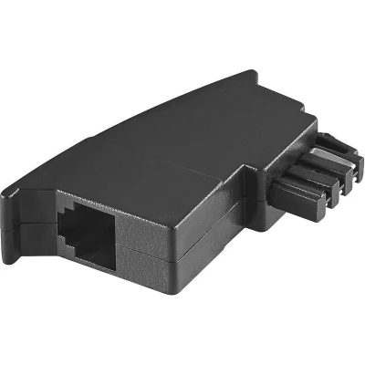 Afbeelding van Goobay TAE telefoonadapterstekker F stekker &gt; RJ11 bus (6P4C)