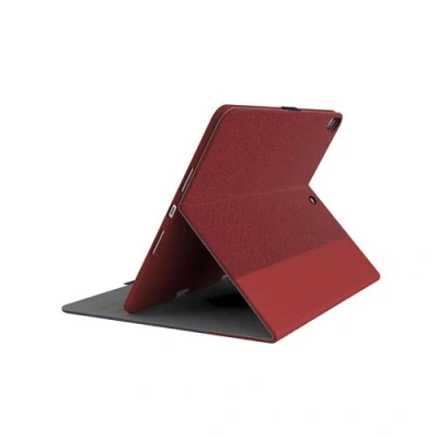 Image de Cygnett TekView Slimline Étui à rabat pour tablette avec support Apple pencil tissu résistant rouge 10.2 inch iPad Wi Fi (7ème génération, 8ème 9ème génération)