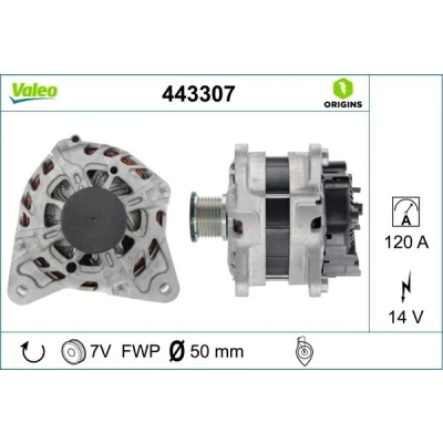 Afbeelding van Valeo Alternator/Dynamo 443307