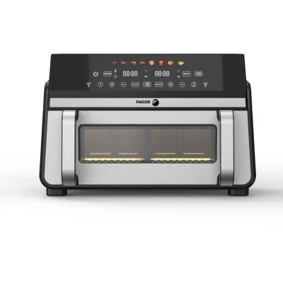 Afbeelding van FAGOR Olievrije Friteuse Airfryer FG10AF Inhoud 11L Dubbele 5,5L Tanks Verwijderbare Verd...