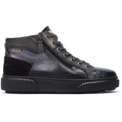 Afbeelding van Pikolinos Riells dames sneaker zwart maat 37 (EU) 4 (UK)