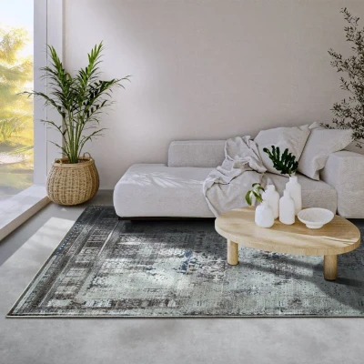 Afbeelding van Vloerkleed Agnes Mint 115x170cm Groen 123vloerkleed.nl is de online webshop voor vloerkleden en woonaccessoires.