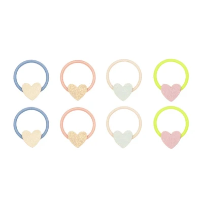 Afbeelding van Mimi &amp; lula haarelastiekjes dreamy hearts 8st