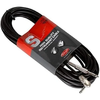 Image de Stagg SGC10PL Cables 10m cable instrument jck coude