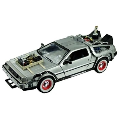 Image de Retour vers le Futur III DeLorean LK Coupe 1981 1/24 métal
