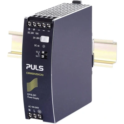 Afbeelding van PULS CP10.241 DIN rail netvoeding 24 V/DC 10 A 240 W Aantal uitgangen: 1 x Inhoud: stuk(s)