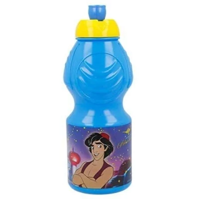 Afbeelding van ALMACENESADAN, 4940 Pack de retour à l&#039;école, cadeau Noël, composé d&#039;une bouteille sport 400 ml multicolore, produit réutilisable, sans BPA, sous licence (Aladin)