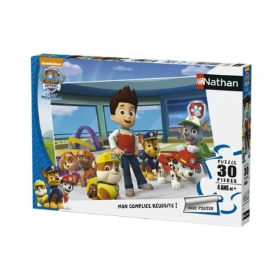 Image de Puzzle Nathan La Pat Patrouille réunie 30 pièces