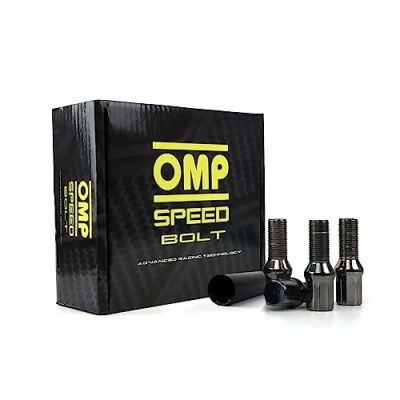 Afbeelding van Set Bouten OMP 27 mm Antraciet 20 uds M14 x 1,25