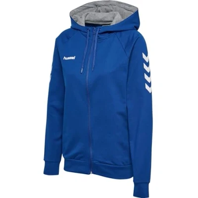 Afbeelding van Hummel Sweater met rits, Dames, Maat: 40, True blue