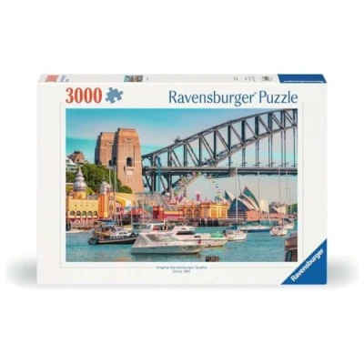 Afbeelding van Ravensburger Puzzel 12001419 Secret Sydney 3000 stukjes legpuzzel voor volwassenen en kinderen 14+ (3000 onderdelen)