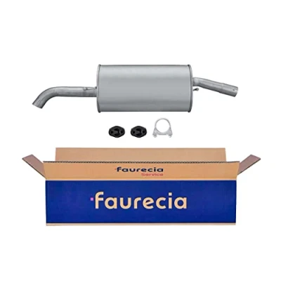 Afbeelding van HELLA 8LD 366 030 141 Einddemper Achter Met aanbouwdelen FORD: Fusion Estate