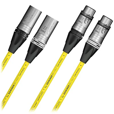 Afbeelding van Summer Cable EPB1 0300 XLR kabel NF/Phono EPILOGUE stereo paar Neutrik EMC speciale stekker 3 m