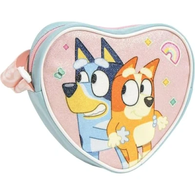 Afbeelding van Schoudertas Bluey Roze 15 x 14 4 cm